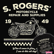Load image into Gallery viewer, daily_deal_shirts S. Rogers' Motorcycle Repair S. Rogers' Motorcycle Repair
