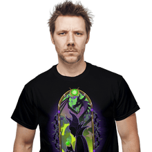 Load image into Gallery viewer, Daily_Deal_Shirts Dragon Witch Stained Glass Dragon Witch Stained Glass