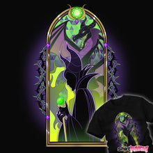 Load image into Gallery viewer, Daily_Deal_Shirts Dragon Witch Stained Glass Dragon Witch Stained Glass