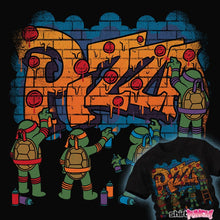 Load image into Gallery viewer, Last_Chance_Shirts Pizza Turtle Graffiti Pizza Turtle Graffiti