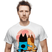 Load image into Gallery viewer, Shirts Heelers Gazing At The Moon
