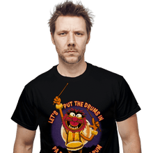 Load image into Gallery viewer, Daily_Deal_Shirts Animal Drummer Boy Animal Drummer Boy
