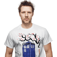 Load image into Gallery viewer, Daily_Deal_Shirts Police Box Sumi-E Police Box Sumi-E