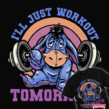Load image into Gallery viewer, daily_deal_shirts Workout Tomorrow Workout Tomorrow