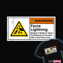 Load image into Gallery viewer, Daily_Deal_Shirts Caution Force Lightning Caution Force Lightning