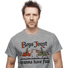 Load image into Gallery viewer, Daily_Deal_Shirts Boys Joust Wanna Have Fun Boys Joust Wanna Have Fun