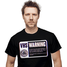 Load image into Gallery viewer, Shirts VHS Nostalgia Warning VHS Nostalgia Warning