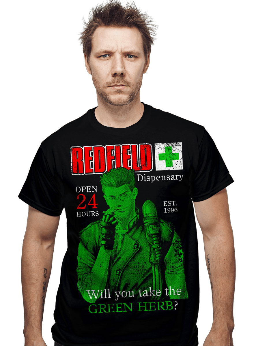 Redfield Green Herb - Nerdy T-Shirt by coinboxtees | ShirtPunch