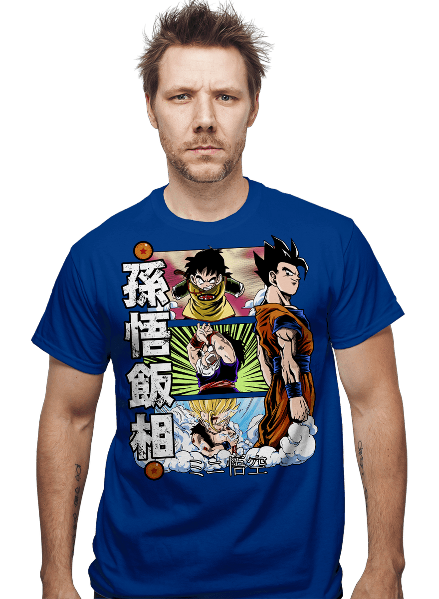 The Ages Of Gohan - Nerdy T-Shirt by Diego_Oliver | ShirtPunch