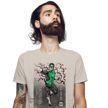 Load image into Gallery viewer, Green Sentinel Sumi-E