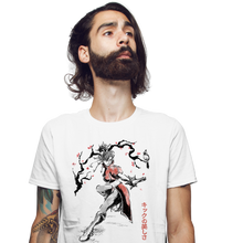 Load image into Gallery viewer, The Kicking Beauty Sumi-E