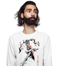 Load image into Gallery viewer, The Kicking Beauty Sumi-E