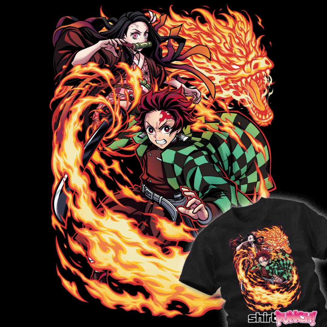 Infernal Sibling Flame - Nerdy T-Shirt by Zybbhorn | ShirtPunch