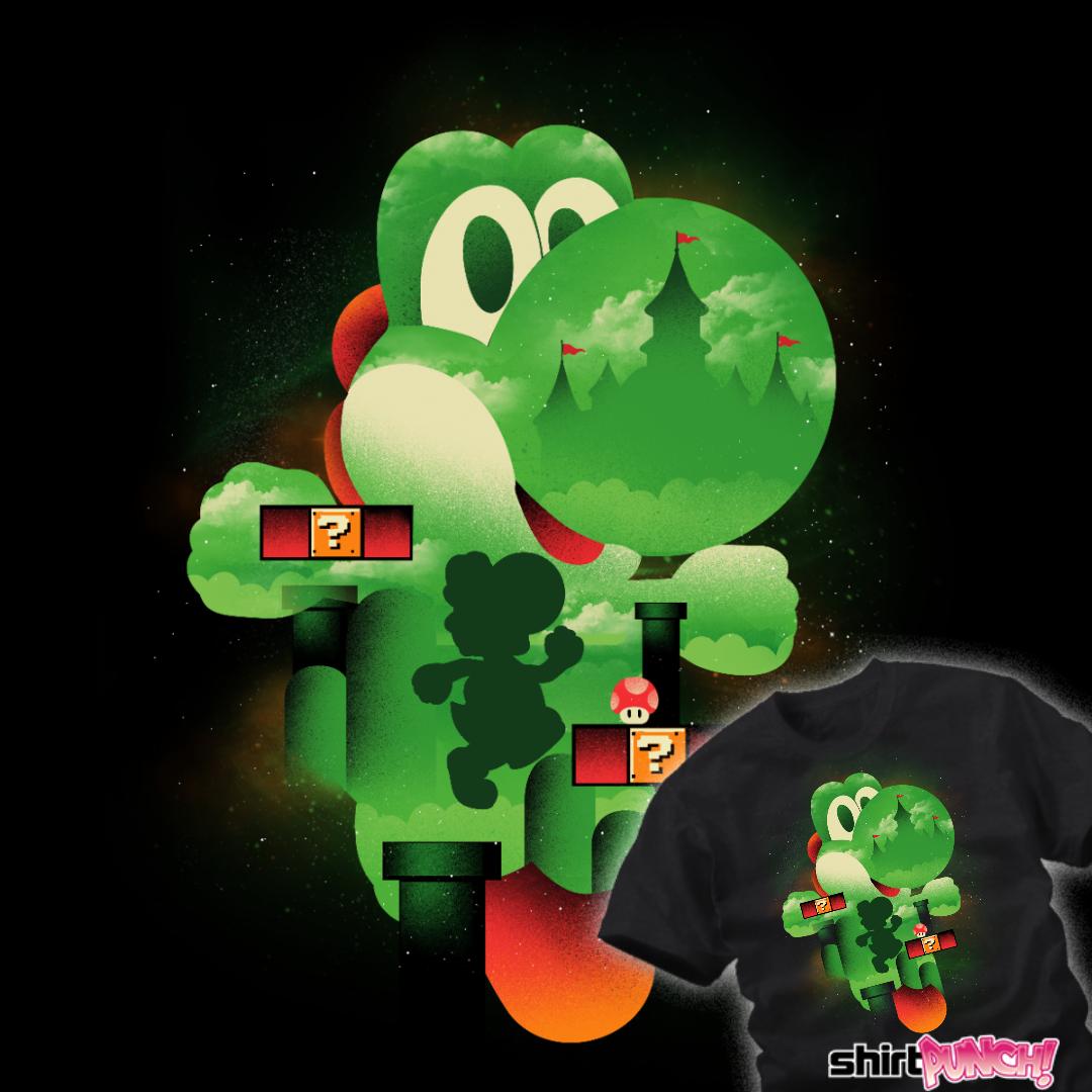 Yoshi Galaxy - Nerdy T-Shirt by dandingeroz | ShirtPunch