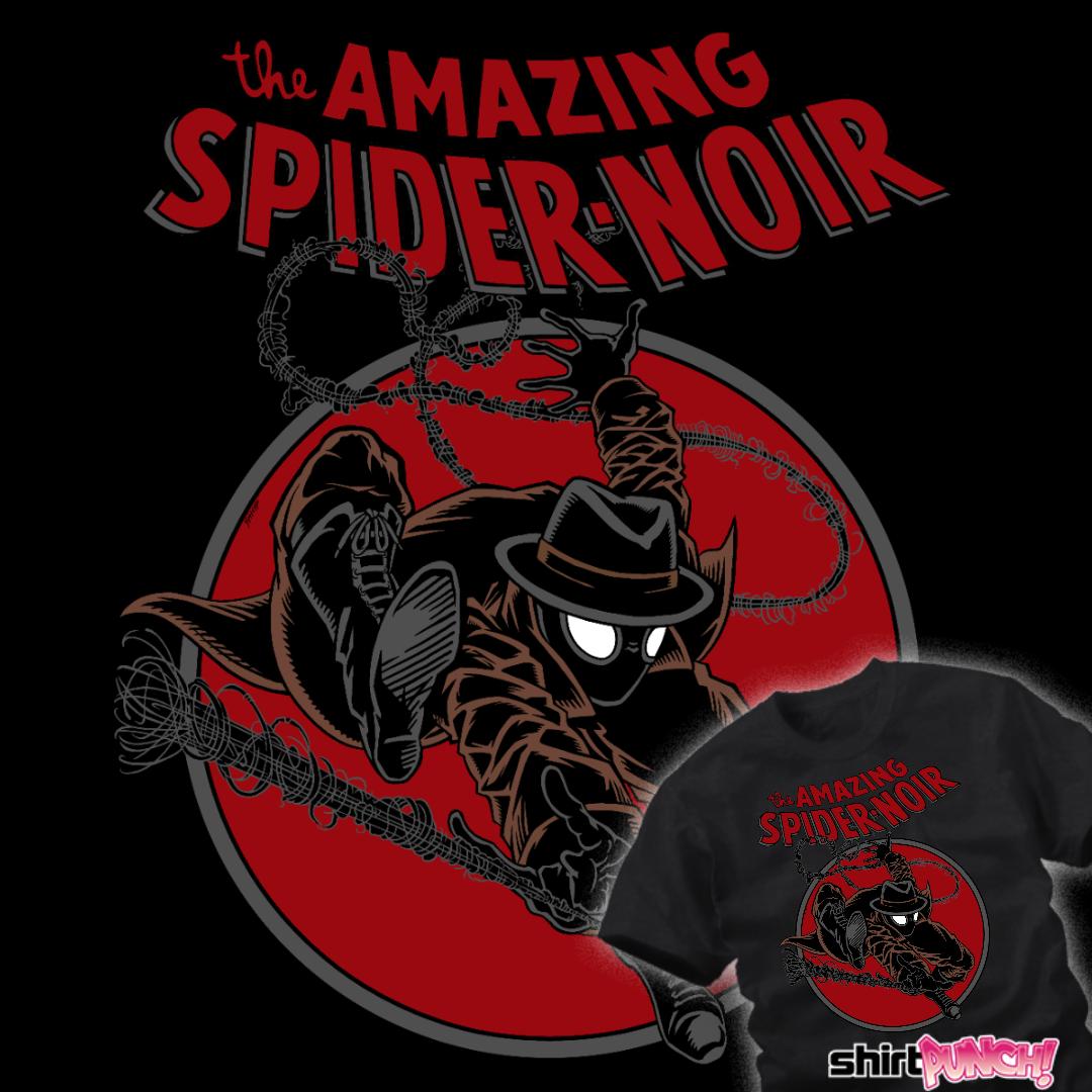 The Amazing Spider Noir - Nerdy T-Shirt by Svthyp | ShirtPunch