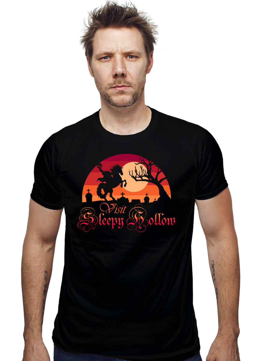 Visit Sleepy Hollow - Nerdy T-Shirt by Sachpica | ShirtPunch