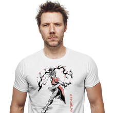 Load image into Gallery viewer, The Kicking Beauty Sumi-E