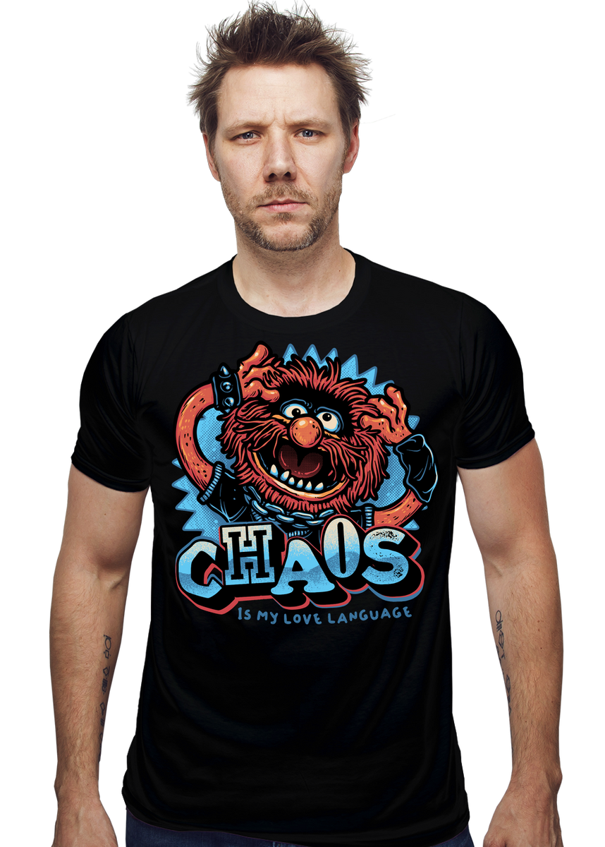 Chaos Is My Love Language - Nerdy T-Shirt by momma_gorilla