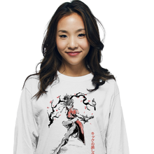 Load image into Gallery viewer, The Kicking Beauty Sumi-E