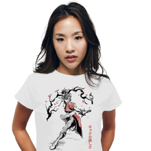 Load image into Gallery viewer, The Kicking Beauty Sumi-E