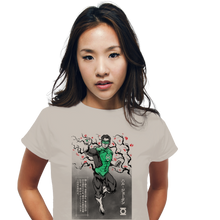 Load image into Gallery viewer, Green Sentinel Sumi-E