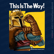 Load image into Gallery viewer, Secret_Shirts Magnets / 3"x3" / Navy This Is The Way!