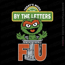 Load image into Gallery viewer, Daily_Deal_Shirts Magnets / 3"x3" / Black Grouchy Letters