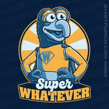 Load image into Gallery viewer, Daily_Deal_Shirts Magnets / 3"x3" / Navy Super Whatever