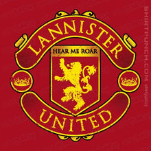 Load image into Gallery viewer, Daily_Deal_Shirts Magnets / 3"x3" / Red Lannister United