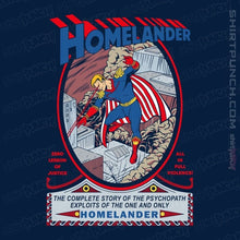 Load image into Gallery viewer, Secret_Shirts Magnets / 3"x3" / Navy Homelander Comic