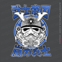 Load image into Gallery viewer, Daily_Deal_Shirts Magnets / 3"x3" / Charcoal Storm Samurai.