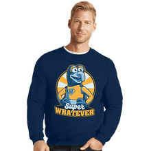Load image into Gallery viewer, Daily_Deal_Shirts Crewneck Sweater, Unisex / Small / Navy Super Whatever