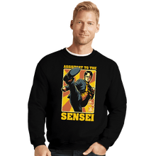 Load image into Gallery viewer, Daily_Deal_Shirts Crewneck Sweater, Unisex / Small / Black Assistant To The Sensei