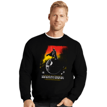 Load image into Gallery viewer, Secret_Shirts Crewneck Sweater, Unisex / Small / Black Darth Star.