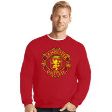 Load image into Gallery viewer, Daily_Deal_Shirts Crewneck Sweater, Unisex / Small / Red Lannister United