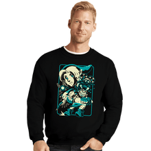 Load image into Gallery viewer, Daily_Deal_Shirts Crewneck Sweater, Unisex / Small / Black Legendary Shapeshifter