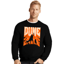 Load image into Gallery viewer, Daily_Deal_Shirts Crewneck Sweater, Unisex / Small / Black Dune Slayer