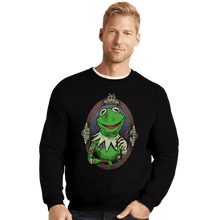 Load image into Gallery viewer, Daily_Deal_Shirts Crewneck Sweater, Unisex / Small / Black Muppet Ink