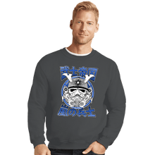 Load image into Gallery viewer, Daily_Deal_Shirts Crewneck Sweater, Unisex / Small / Charcoal Storm Samurai.