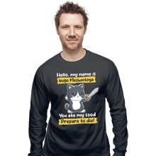 Load image into Gallery viewer, Daily_Deal_Shirts Long Sleeve Shirts, Unisex / Small / Charcoal Inigo Meowntoya