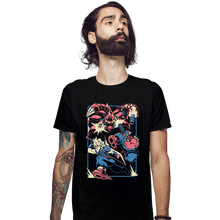 Load image into Gallery viewer, Daily_Deal_Shirts Fitted Shirts, Mens / Small / Black Sentinel's Rampage