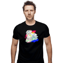 Load image into Gallery viewer, Daily_Deal_Shirts Fitted Shirts, Mens / Small / Black Vivid Velocity