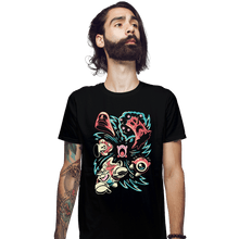 Load image into Gallery viewer, Daily_Deal_Shirts Fitted Shirts, Mens / Small / Black Infinite Hunger