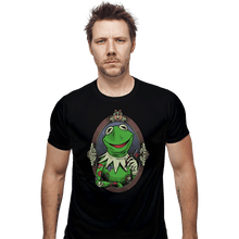 Load image into Gallery viewer, Daily_Deal_Shirts Fitted Shirts, Mens / Small / Black Muppet Ink