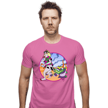 Load image into Gallery viewer, Daily_Deal_Shirts Fitted Shirts, Mens / Small / Azalea Beetletone