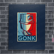 Load image into Gallery viewer, Secret_Shirts Posters / 4"x6" / Navy GONK