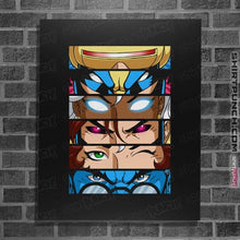 Load image into Gallery viewer, Secret_Shirts Posters / 4"x6" / Black X EYES