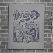Load image into Gallery viewer, Daily_Deal_Shirts Posters / 4"x6" / Sports Grey Hunter's Adventure