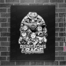 Load image into Gallery viewer, Daily_Deal_Shirts Posters / 4"x6" / Black Dungeons & Rage
