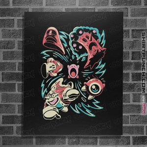 Daily_Deal_Shirts Posters / 4"x6" / Black Infinite Hunger
